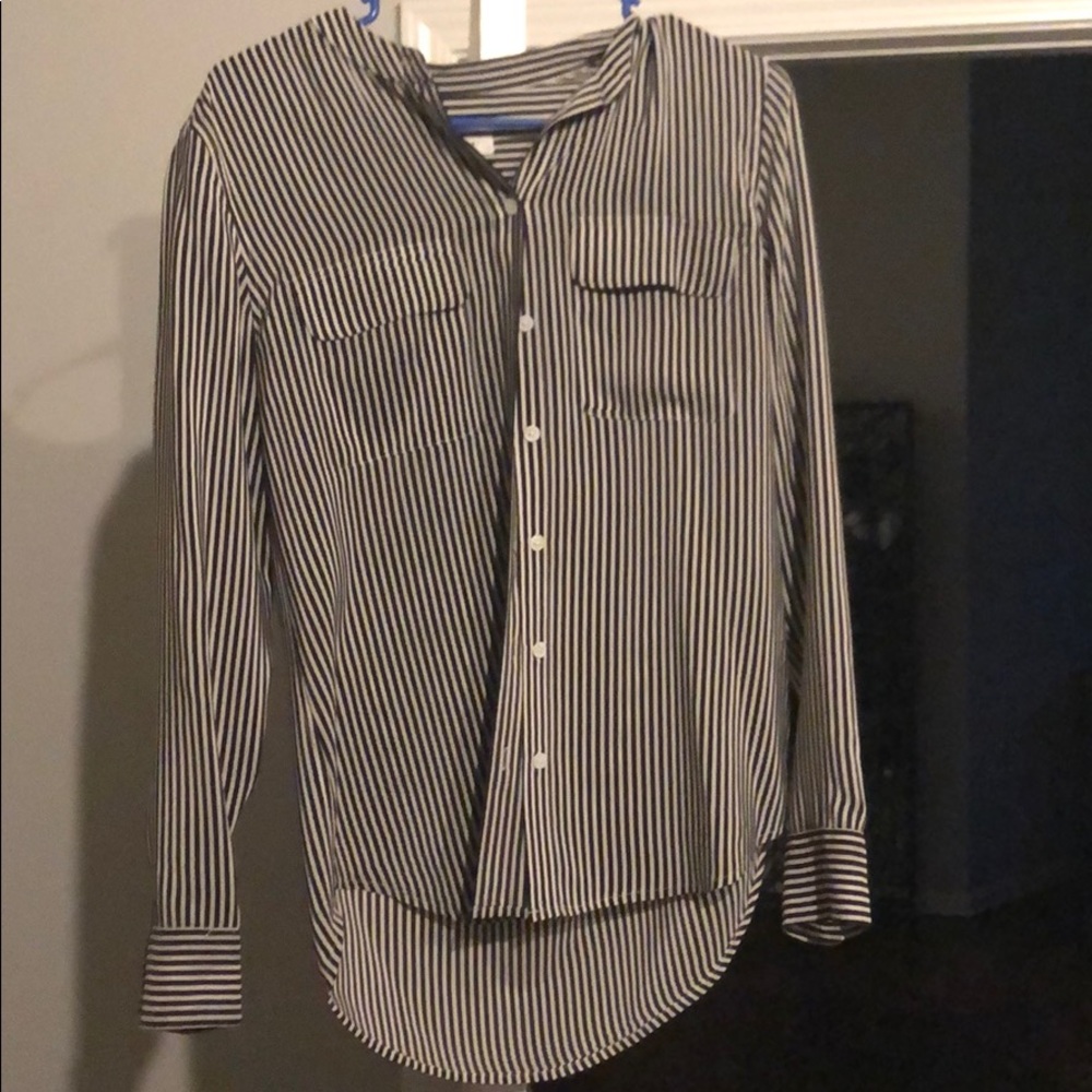 Striped Equipment Blouse